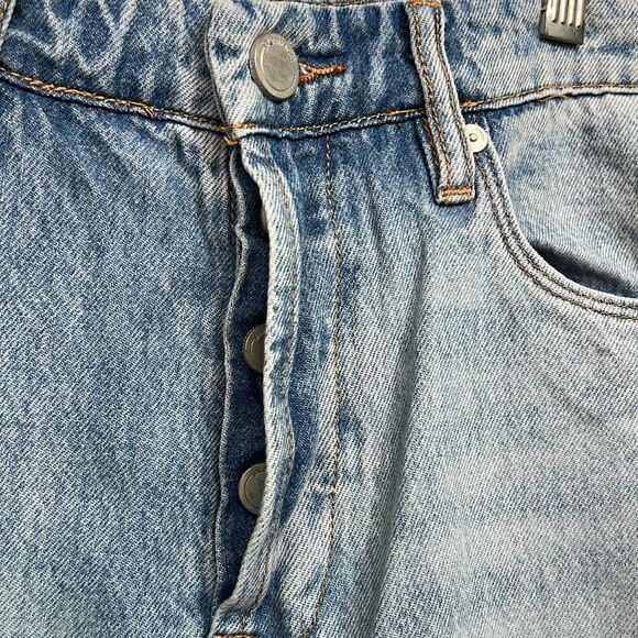 Blank NYC the Cooper long Slim Straight leg button fly jeans size 25 NWT - Picture 5 of 13